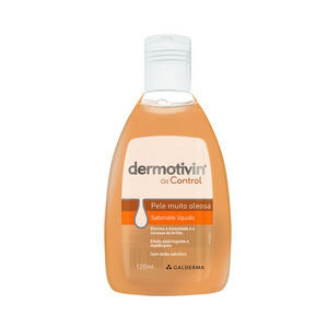 Dermotivin Oil Control Sabonete Líquido 120ml