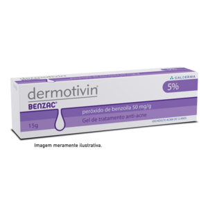 Dermotivin Benzac Gel de Tratamento Anti-acne 5% BPO