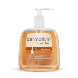 Dermotivin Oil Control Sabonete Líquido 300ml