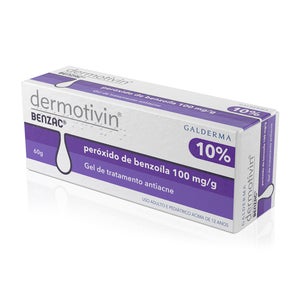 Dermotivin Benzac 10% Gel de Tratamento Antiacne