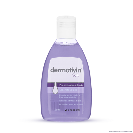 Dermotivin Soft Sabonete Líquido 120ml