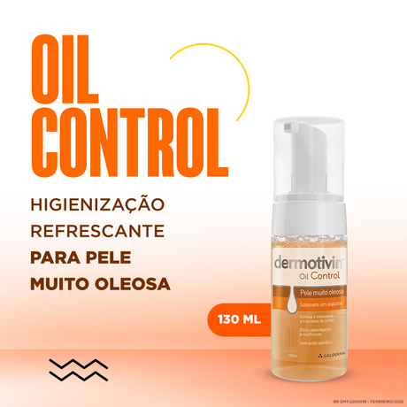Dermotivin Oil Control Sabonete Líquido 130ml