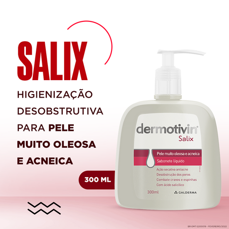Dermotivin Salix Sabonete Líquido 300ml