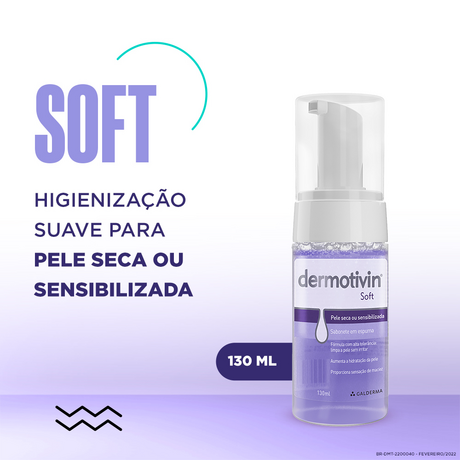  Dermotivin Soft Espuma 130ml