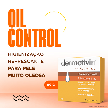 Dermotivin Oil Control Barra 90g