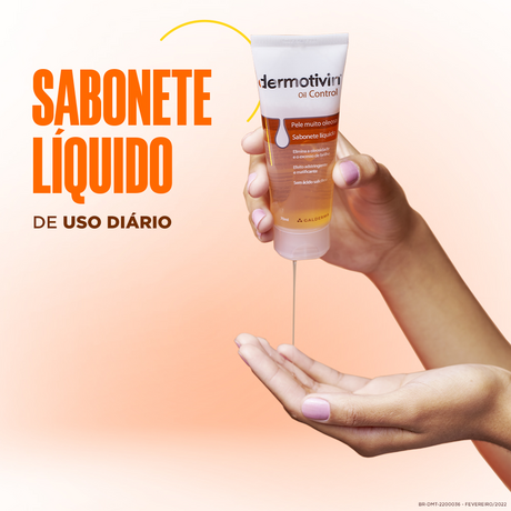 Dermotivin Oil Control Sabonete Líquido 70ml