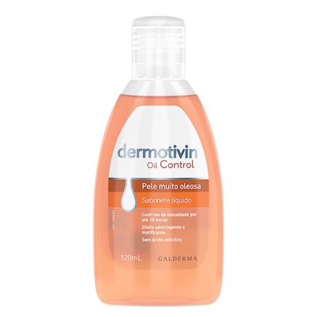 Dermotivin Oil Control Sabonete Líquido 120ml