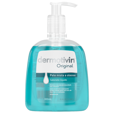 Dermotivin Original Sabonete Líquido Facial 300ml